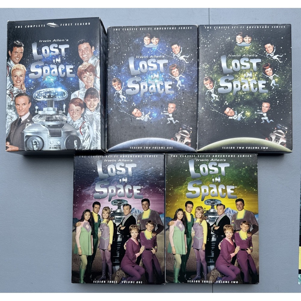 Lost in Space The Complete Series DVD Season 1-3 5 Bundle Sets‎